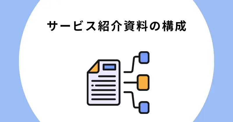 サービス紹介資料の構成